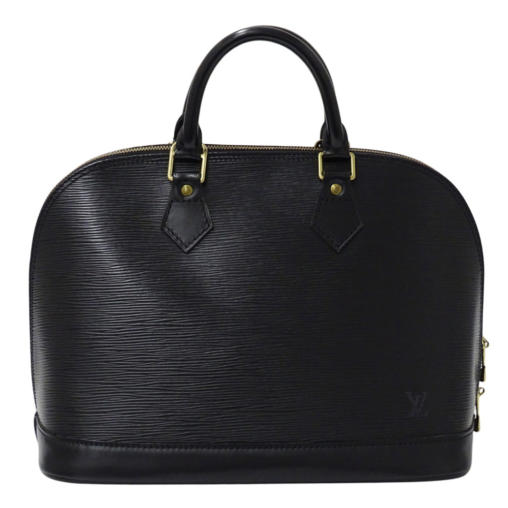 Louis Vuitton LOUIS VUITTON Alma PM handbag, Epi leather, women's, black, Noi...